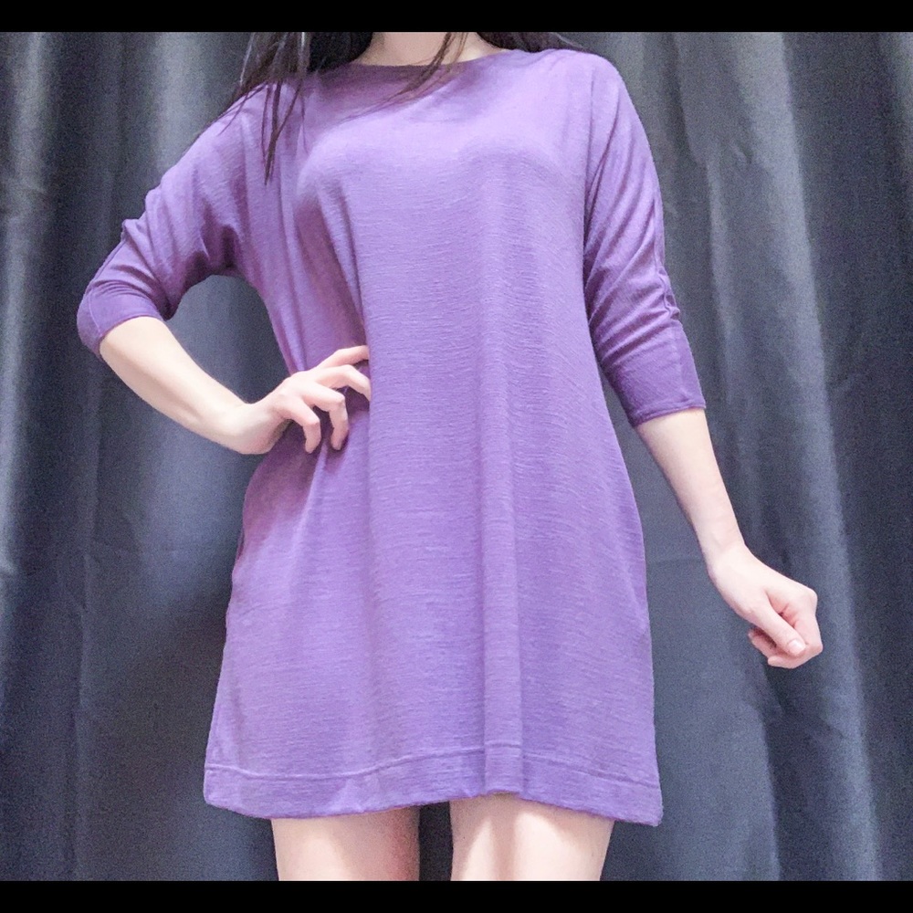 Purple Sweater/Dress (WITH POCKETS)